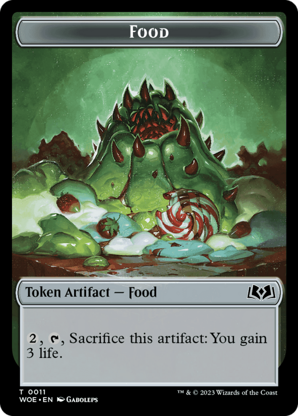 Beast    Food (0011) Double-Sided Token [Wilds of Eldraine Tokens] Online