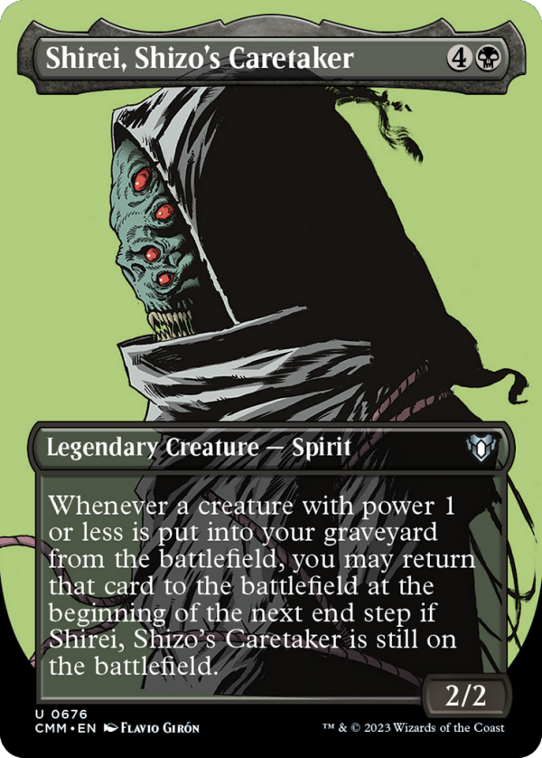 Shirei, Shizo s Caretaker (Borderless Profile) [Commander Masters] Fashion