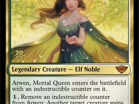 Arwen, Mortal Queen [The Lord of the Rings: Tales of Middle-Earth Prerelease Promos] For Discount