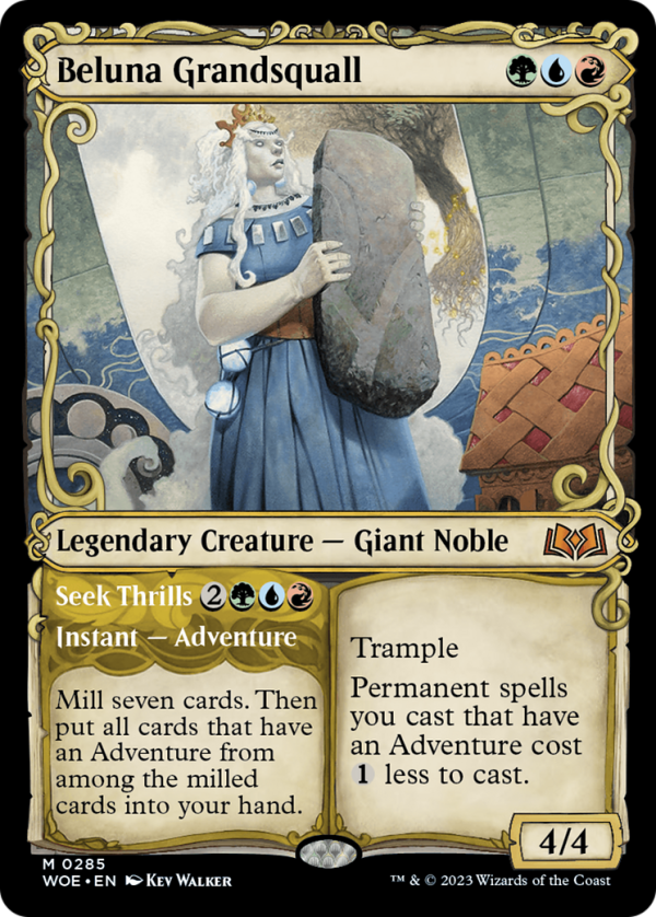 Beluna Grandsquall    Seek Thrills (Showcase) [Wilds of Eldraine] Online