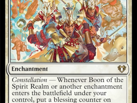 Boon of the Spirit Realm [Commander Masters] Online