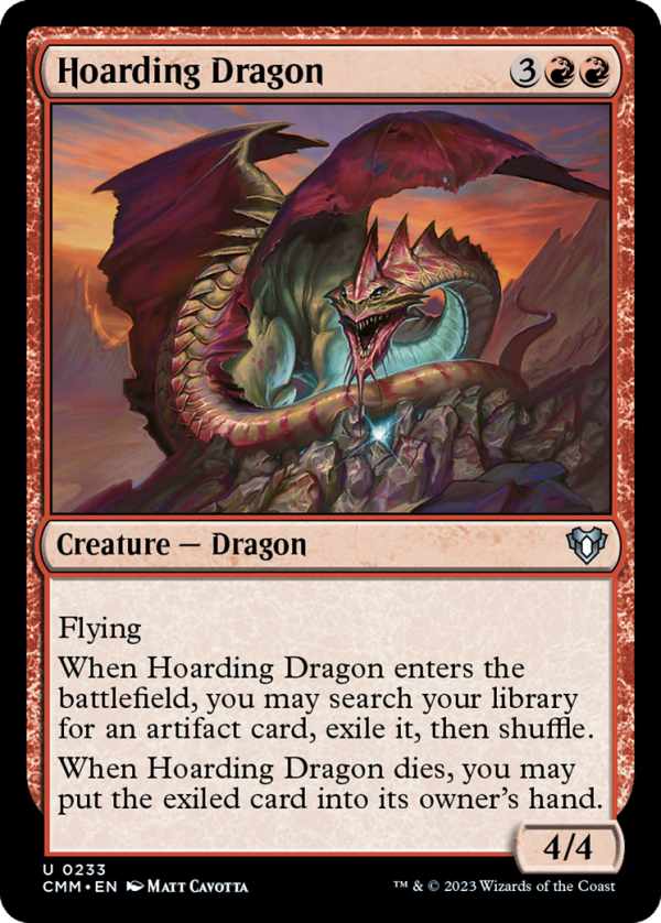 Hoarding Dragon [Commander Masters] Discount