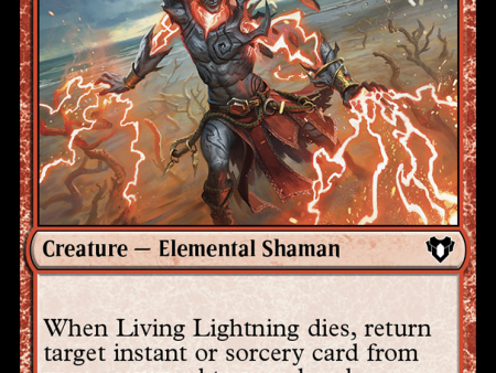 Living Lightning [Commander Masters] Online Sale