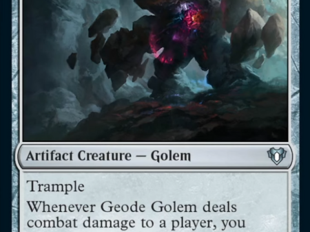 Geode Golem [Commander Masters] For Cheap