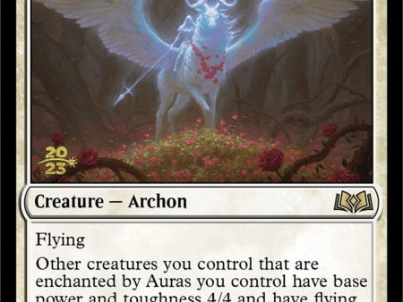 Archon of the Wild Rose [Wilds of Eldraine Prerelease Promos] Hot on Sale