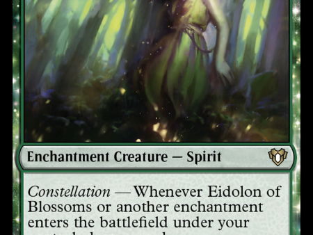 Eidolon of Blossoms [Commander Masters] Hot on Sale