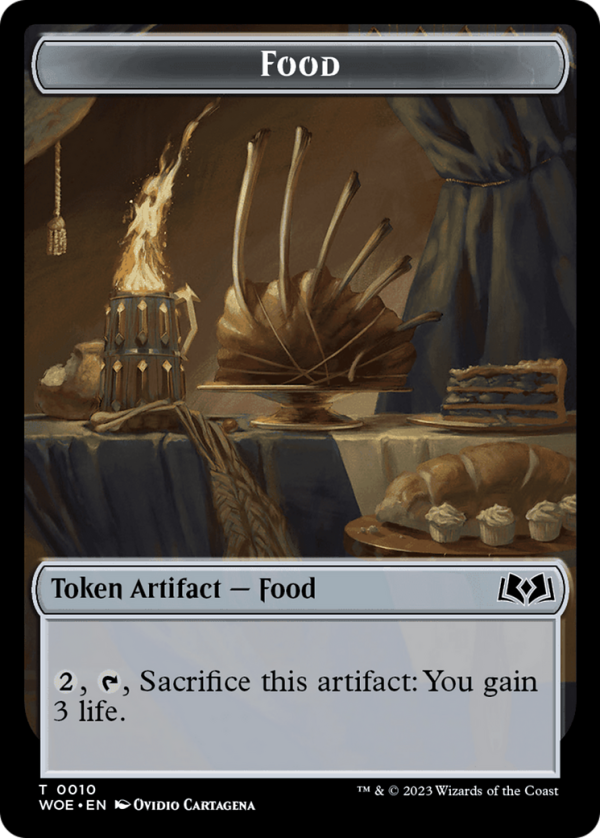 Beast    Food (0010) Double-Sided Token [Wilds of Eldraine Tokens] Online