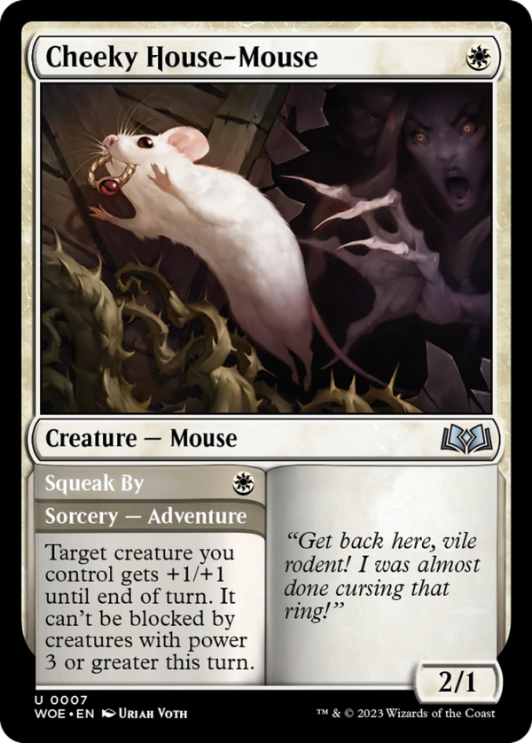 Cheeky House-Mouse [Wilds of Eldraine] Online Sale