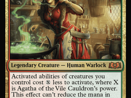 Agatha of the Vile Cauldron [Wilds of Eldraine] For Sale