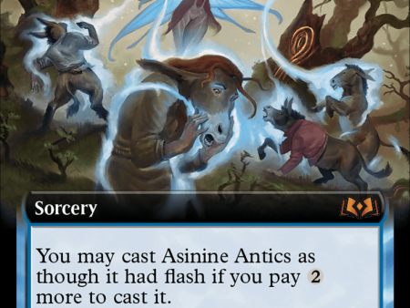 Asinine Antics (Extended Art) [Wilds of Eldraine] Cheap