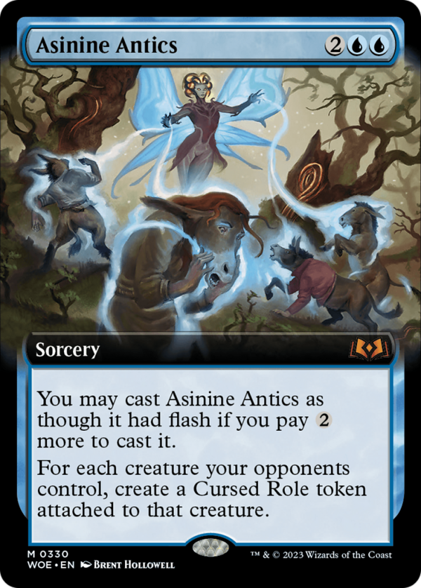 Asinine Antics (Extended Art) [Wilds of Eldraine] Cheap