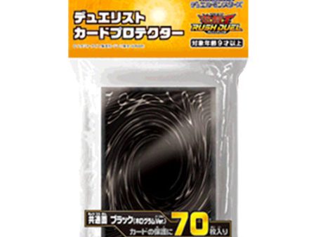 YuGiOh Konami Rush Duel Black Card Back Sleeves 70 pc Discount