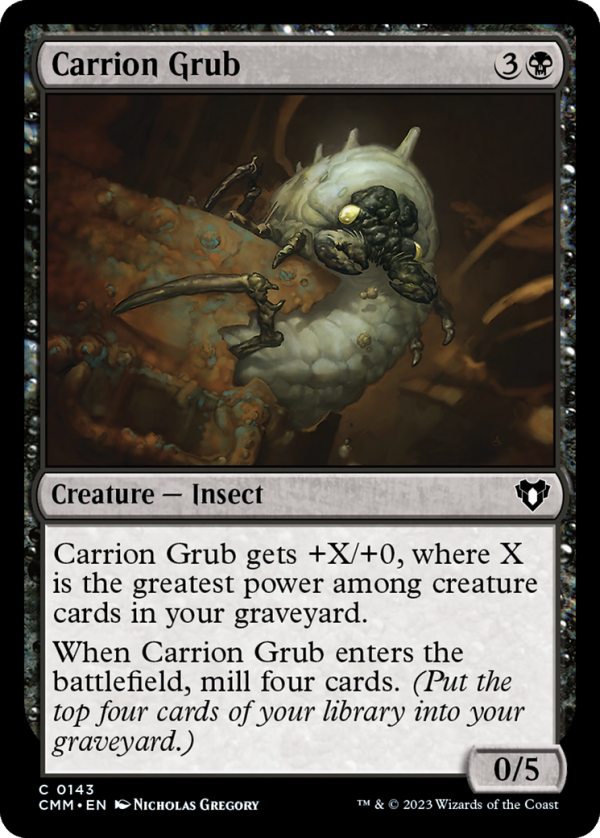 Carrion Grub [Commander Masters] For Sale