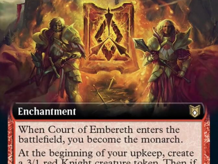 Court of Embereth (Extended Art) [Wilds of Eldraine Commander] Supply