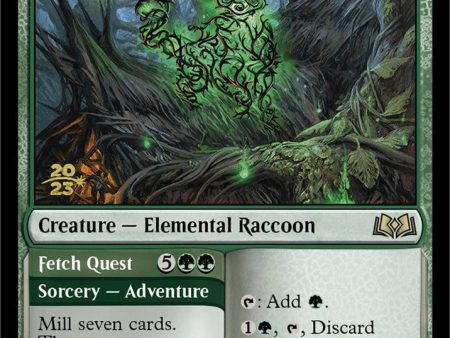 Bramble Familiar    Fetch Quest [Wilds of Eldraine Prerelease Promos] on Sale