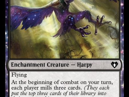 Mindwrack Harpy [Commander Masters] Online Sale