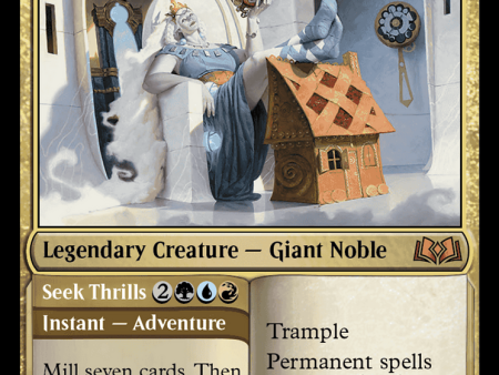 Beluna Grandsquall    Seek Thrills [Wilds of Eldraine] Discount