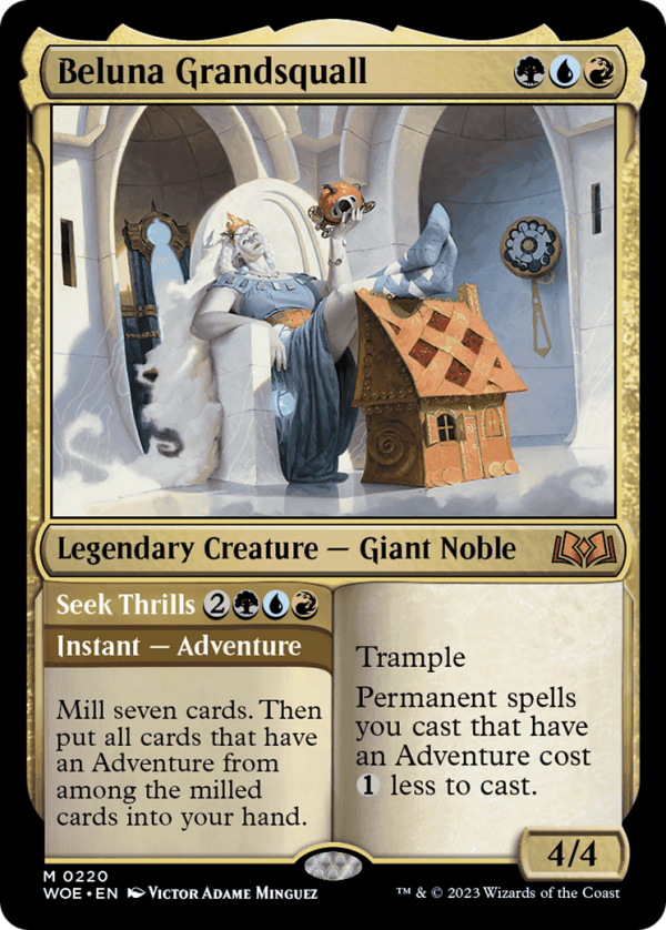 Beluna Grandsquall    Seek Thrills [Wilds of Eldraine] Discount