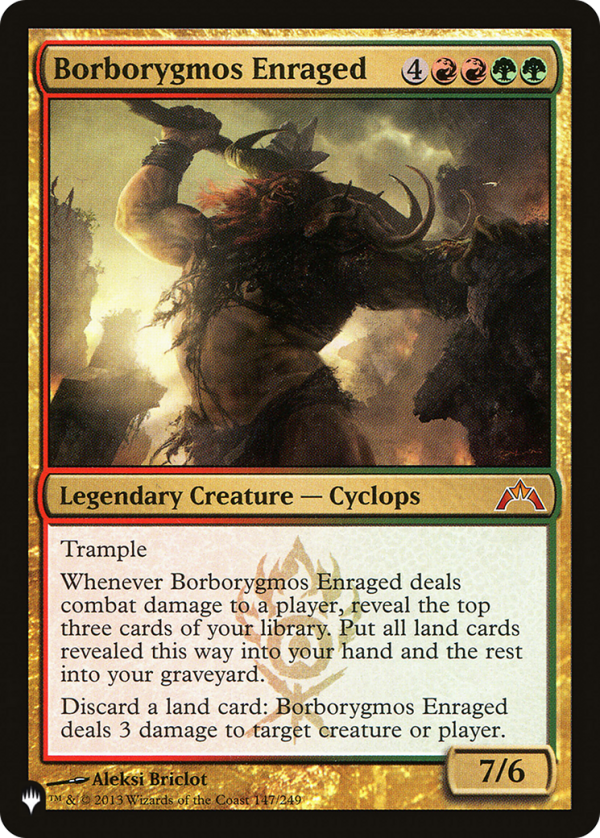 Borborygmos Enraged [The List] Supply