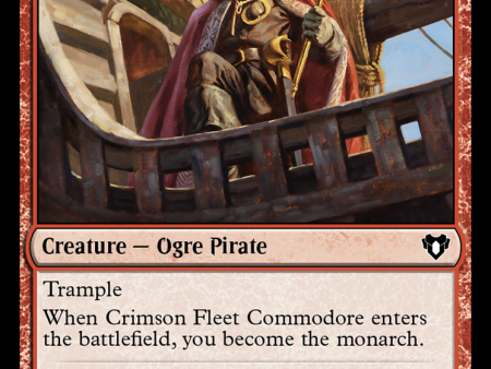 Crimson Fleet Commodore [Commander Masters] For Cheap