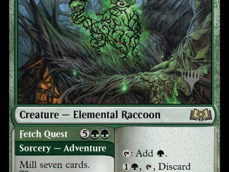 Bramble Familiar    Fetch Quest (Promo Pack) [Wilds of Eldraine Promos] For Sale