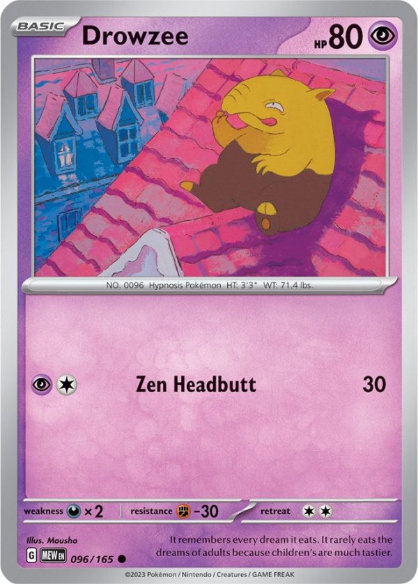 Drowzee (096 165) [Scarlet & Violet 151] Discount