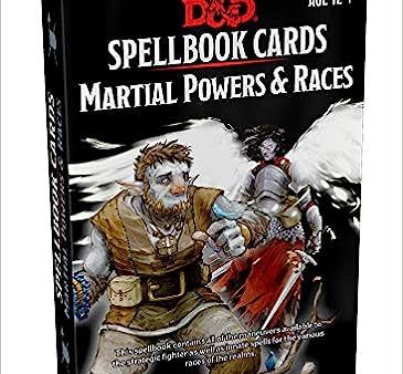 D&D Spellbook Cards Martial Powers & Races Online now