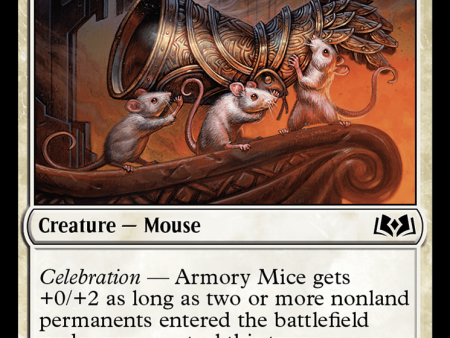 Armory Mice [Wilds of Eldraine] Online Sale