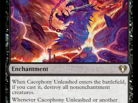 Cacophony Unleashed [Commander Masters] For Discount