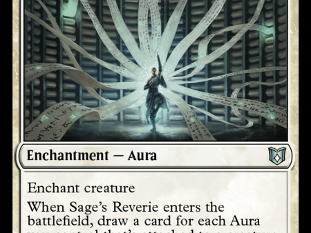 Sage s Reverie [Wilds of Eldraine Commander] Hot on Sale