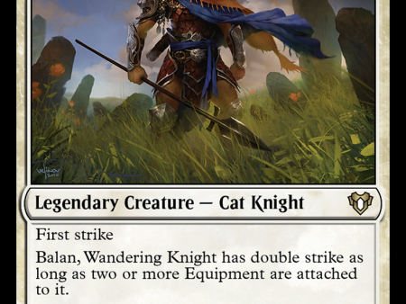 Balan, Wandering Knight [Commander Masters] Discount