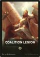 Coalition Legion Theme Card [Dominaria United Tokens] Hot on Sale