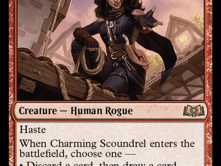 Charming Scoundrel [Wilds of Eldraine] For Sale