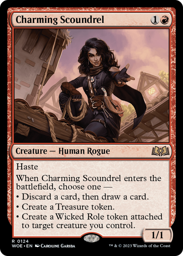 Charming Scoundrel [Wilds of Eldraine] For Sale