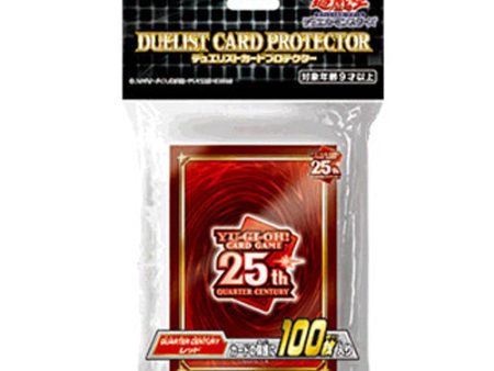 YuGiOh Konami 25th Anniversary Quarter Century 100pcs Sleeves Red Online