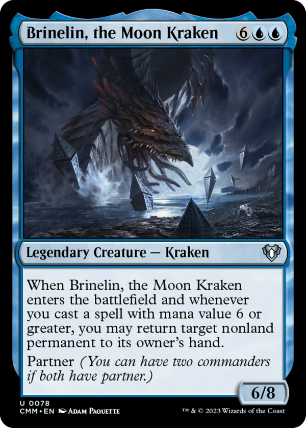 Brinelin, the Moon Kraken [Commander Masters] Online Sale