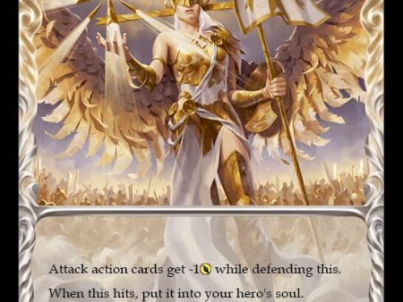 Herald of Triumph (Red) [FAB158] (Promo)  Rainbow Foil Fashion