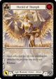 Herald of Triumph (Red) [FAB158] (Promo)  Rainbow Foil Fashion