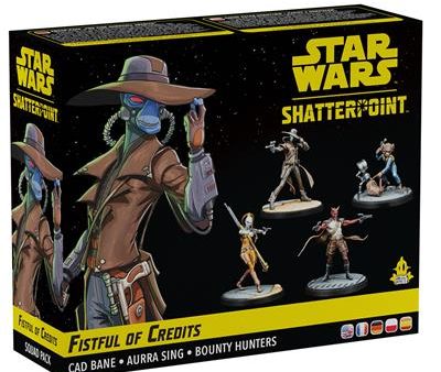 STAR WARS: SHATTERPOINT - FISTFUL OF CREDITS: CAD BANE SQUAD PACK Online now