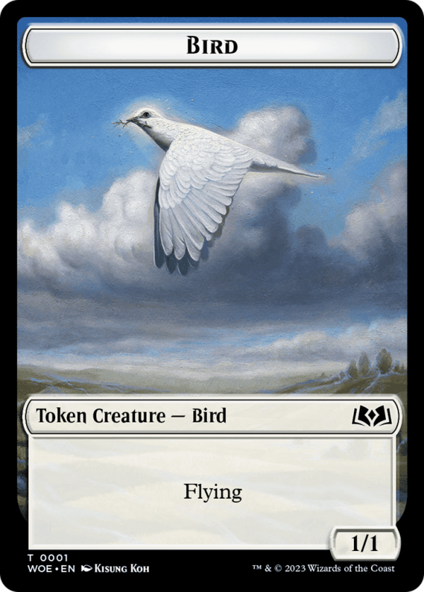 Bird    Food (0013) Double-Sided Token [Wilds of Eldraine Tokens] Online