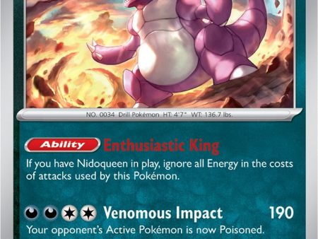 Nidoking (034 165) [Scarlet & Violet 151] For Discount