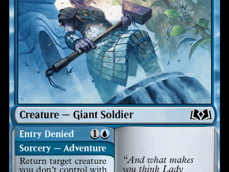 Beluna s Gatekeeper    Entry Denied [Wilds of Eldraine] Online