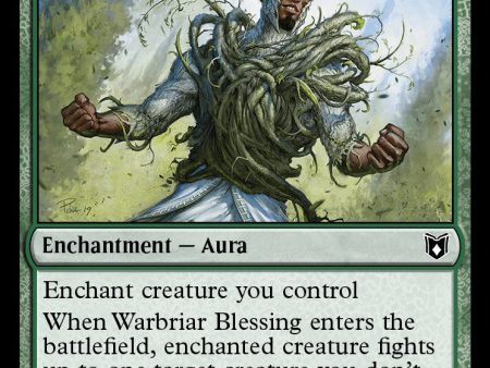 Warbriar Blessing [Wilds of Eldraine Commander] Cheap