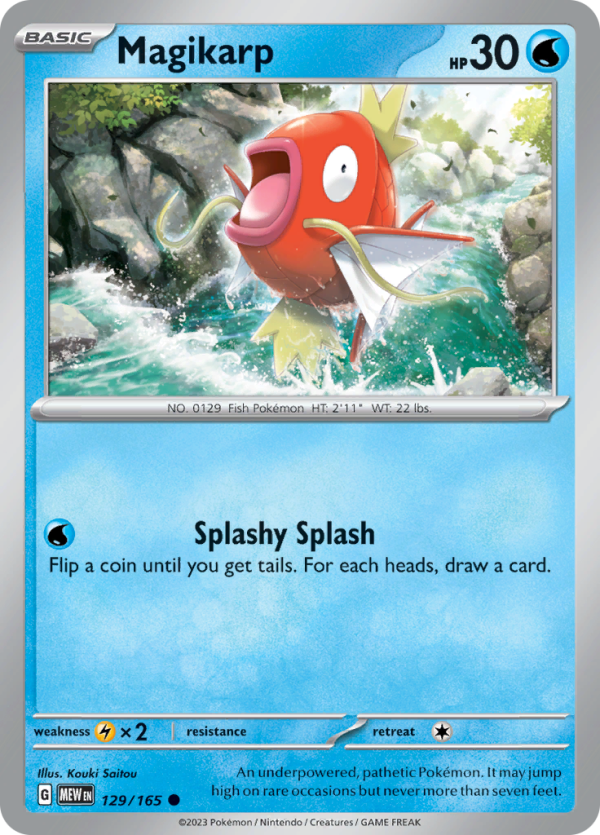 Magikarp (129 165) [Scarlet & Violet 151] For Sale