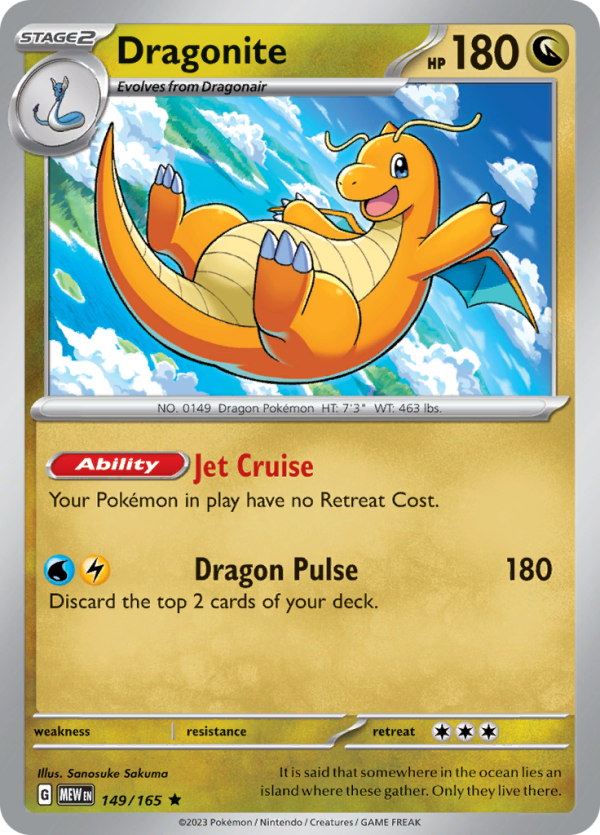 Dragonite (149 165) [Scarlet & Violet 151] Fashion