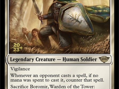 Boromir, Warden of the Tower [The Lord of the Rings: Tales of Middle-Earth Prerelease Promos] Online