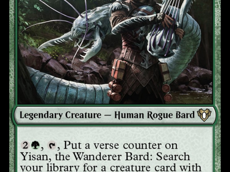 Yisan, the Wanderer Bard [Commander Masters] Cheap