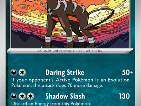 Houndoom (133 197) [Scarlet & Violet: Obsidian Flames] Online