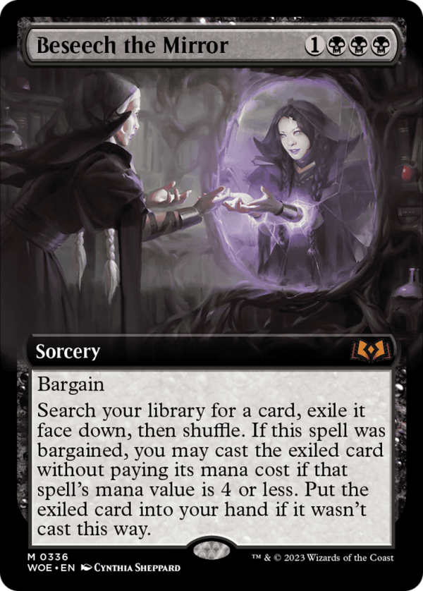 Beseech the Mirror (Extended Art) [Wilds of Eldraine] Online Hot Sale