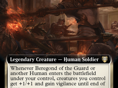 Beregond of the Guard (Extended Art) [The Lord of the Rings: Tales of Middle-Earth Commander] Fashion